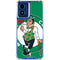 NBA Boston Celtics Large Logo Moto G 5G (2024) Clear Case